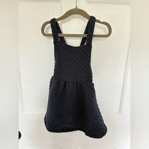 Quilted Navy Kids Dress